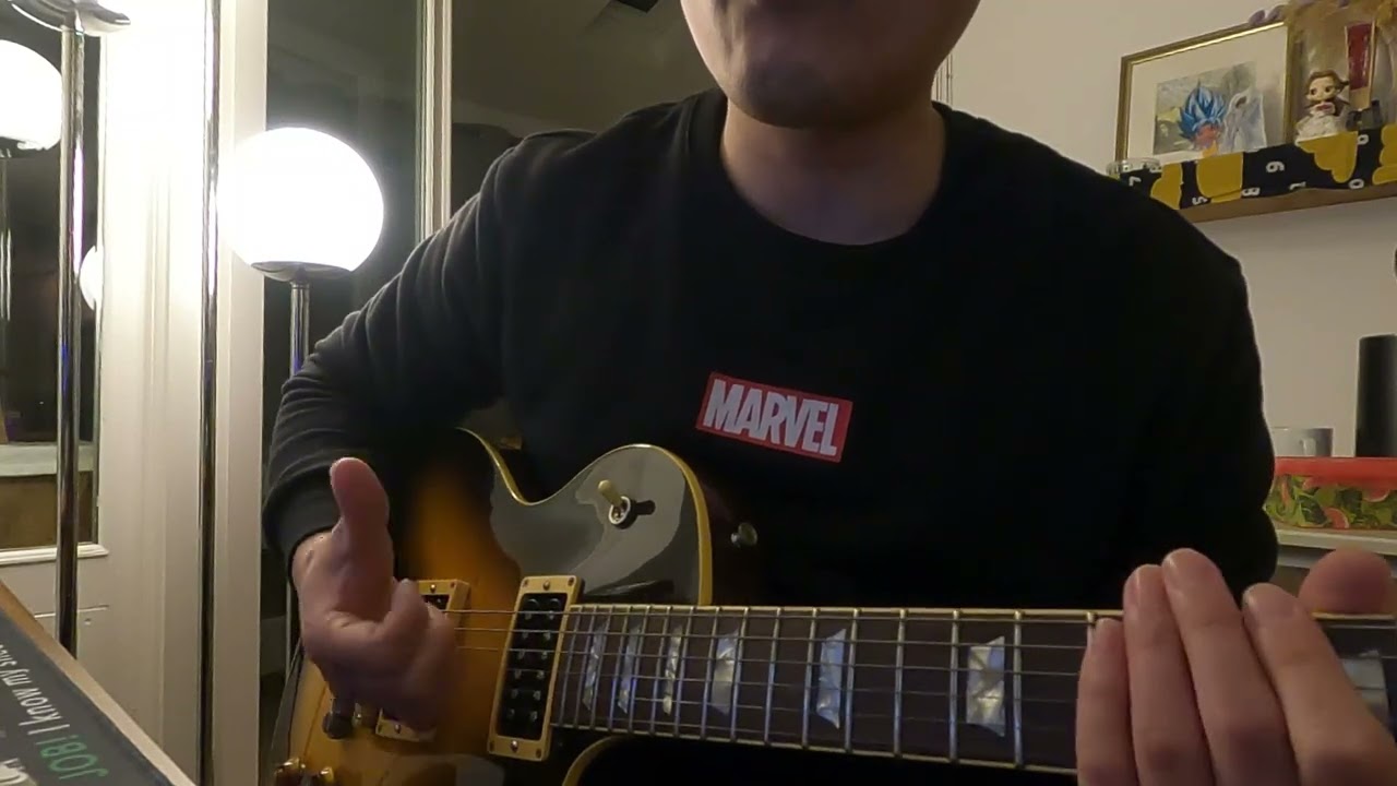 slap guitar practice