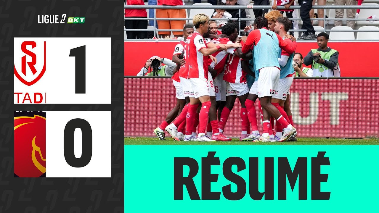 STADE DE REIMS - LE MANS FC (1-0) - 4&egrave;me journ&eacute;e - Ligue 2 BKT 25/26