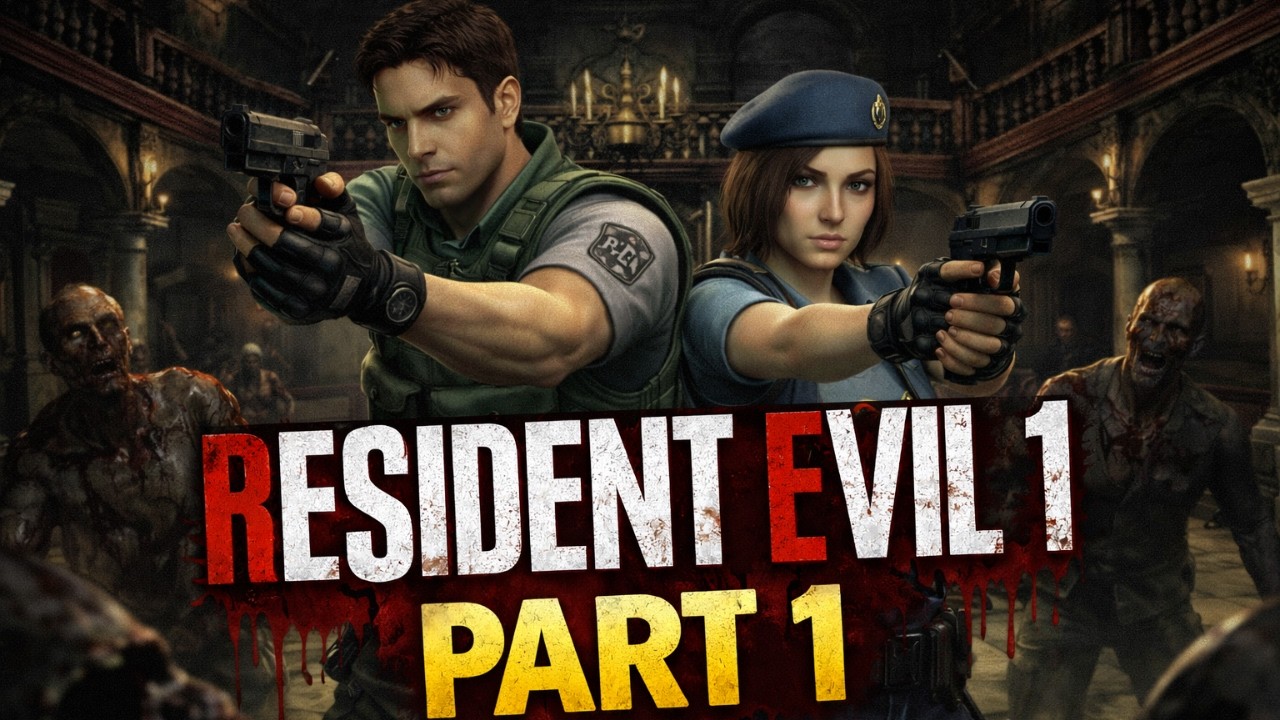 RESIDENT EVIL 1 - Bem vindo a mansão - #1 (Dubaldo PT-BR)