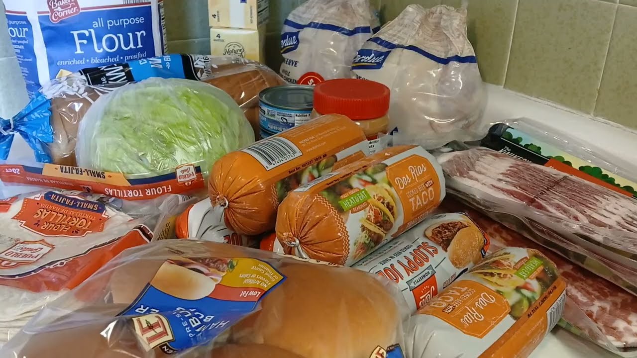 Покупки в ALDI/KWIK STAR - Запасы в морозильной камере - ⬇️ Бюджетный вариант #aldigroceryhaul