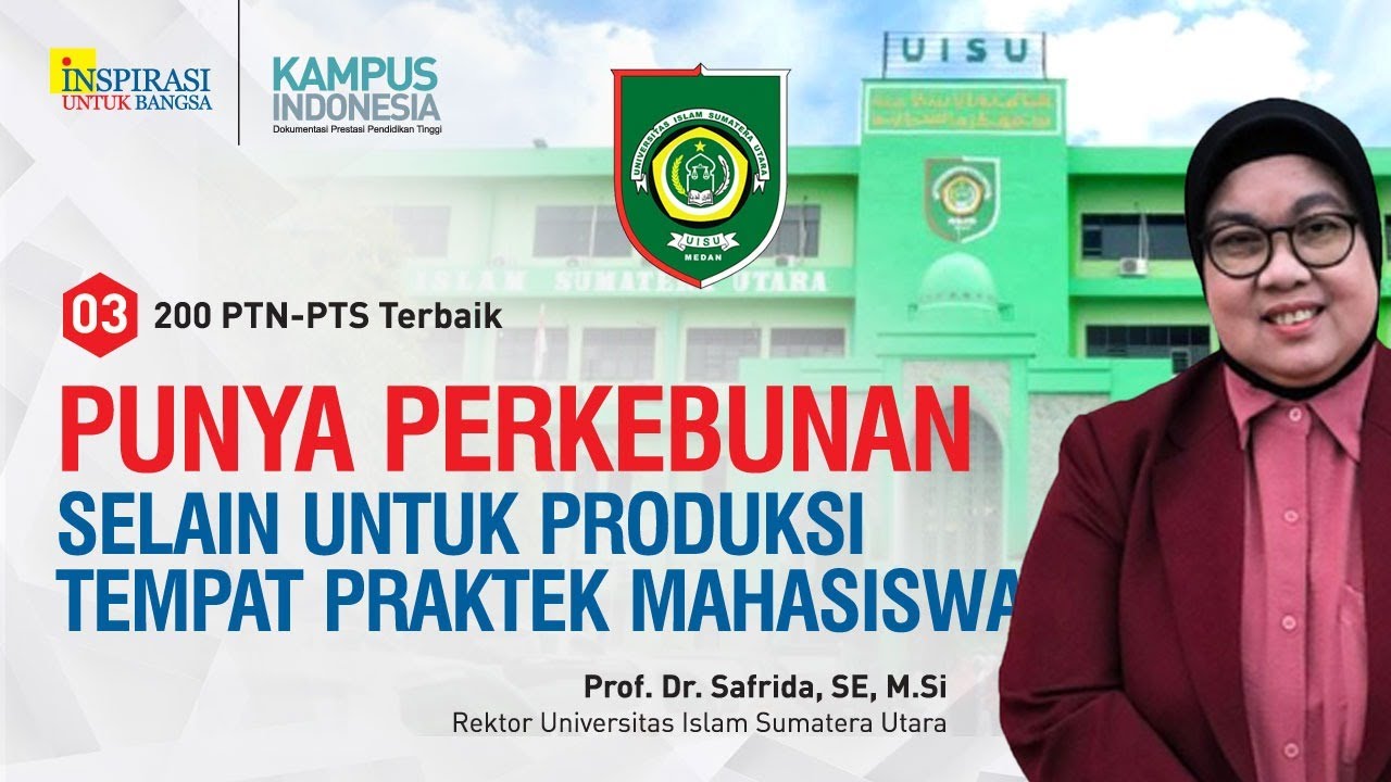 DAKWAH ISLAMIYAH SAMPAI LULUS (200 PTN-PTS Terbaik : 03)