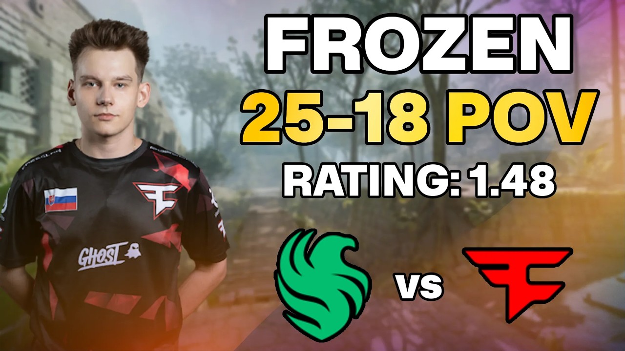 ☢️ FROZEN MASTERCLASS vs Falcons! | SEMI FINAL PGL Bucharest 2025 | Ancient POV