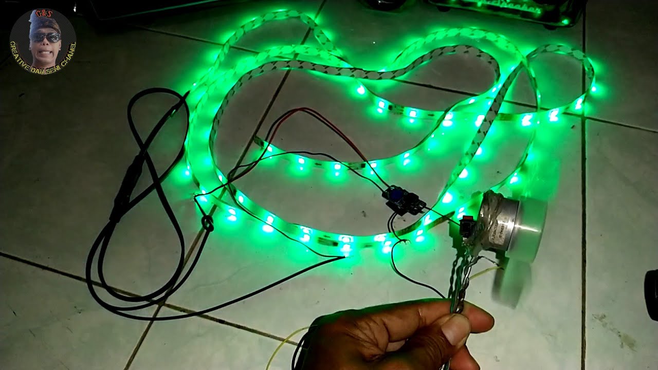 cara seting step up 2A untuk nyalahin lampu rgb ic pintar (tutorial layangan)