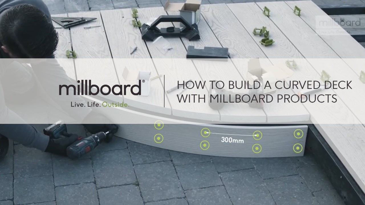 How to Build a Curved Deck with Millboard Products