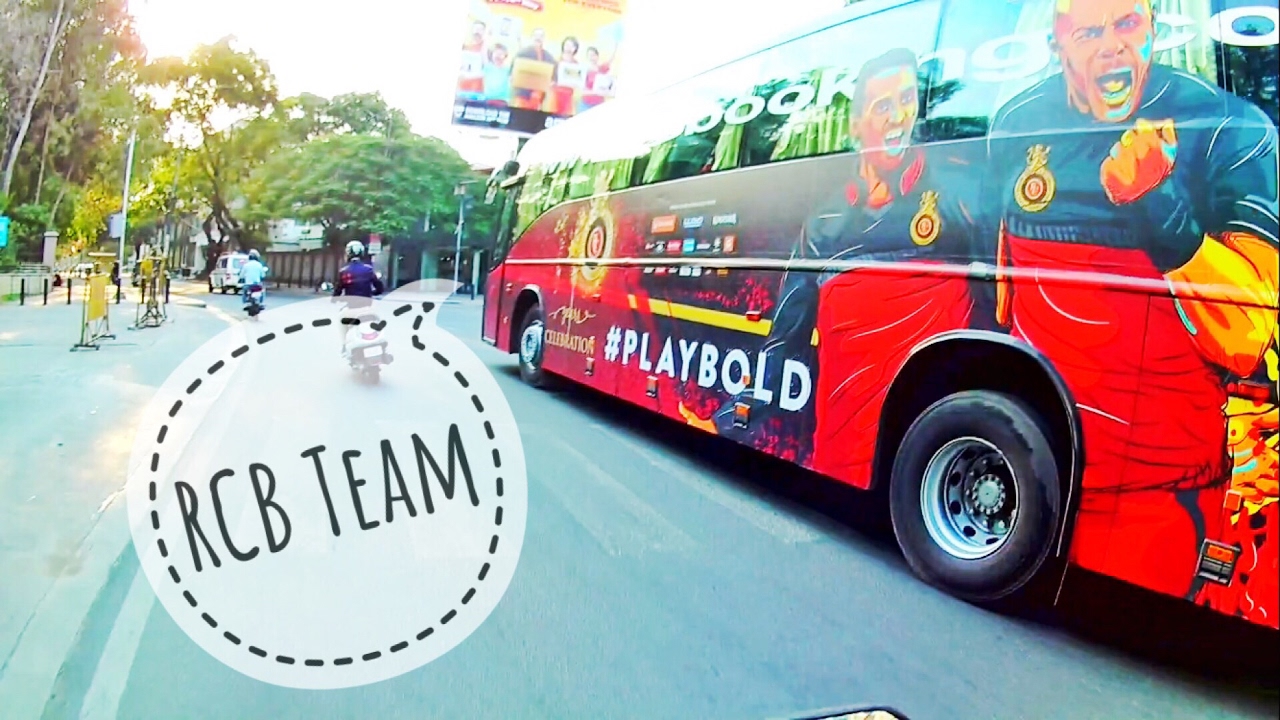 Riding With RCB Team | Bangalore