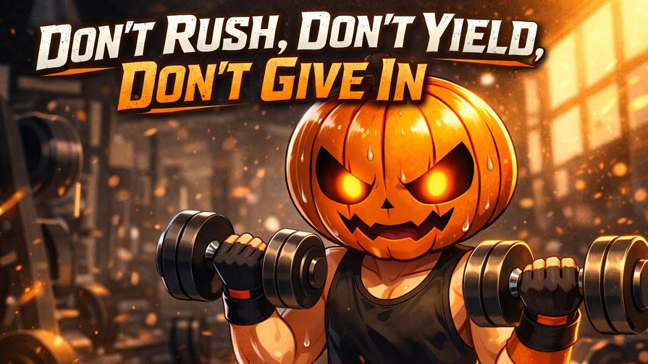 Don't Rush, Don't Yield, Don't Give In  (Vídeo de Letra)