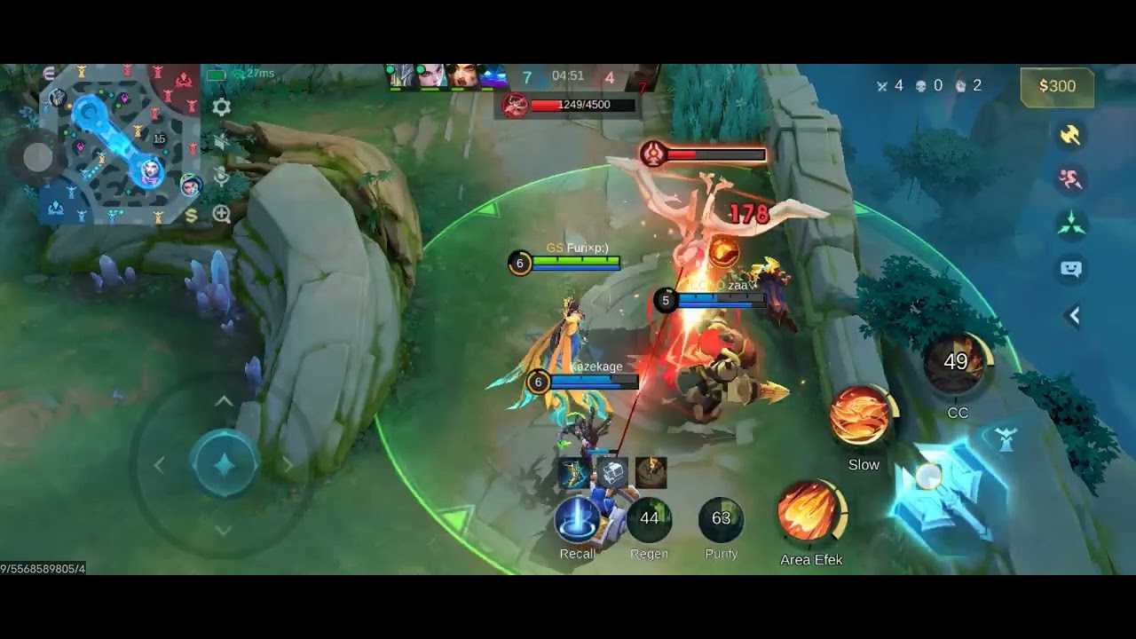 Pov; kagura lu di pick musuh