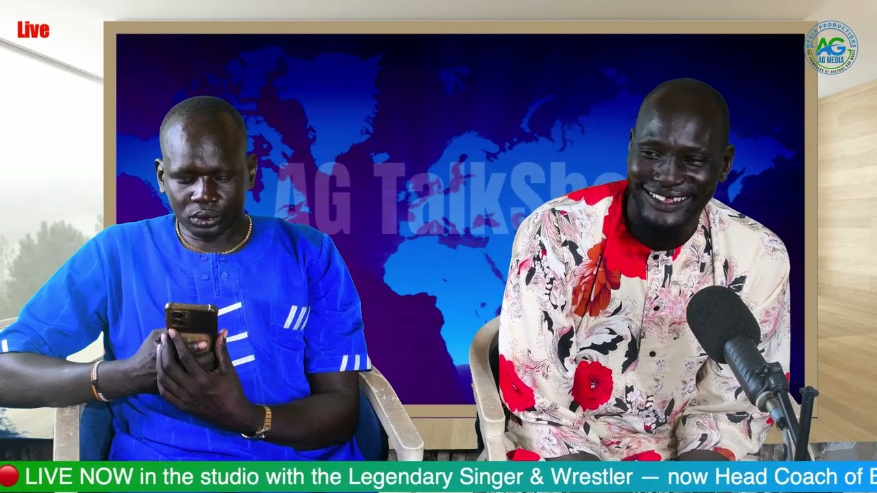 Legendary Singer & Wrestler | Dergel Song Recording + Wrestling Advice | AG Studio Live Dr. Gongic A