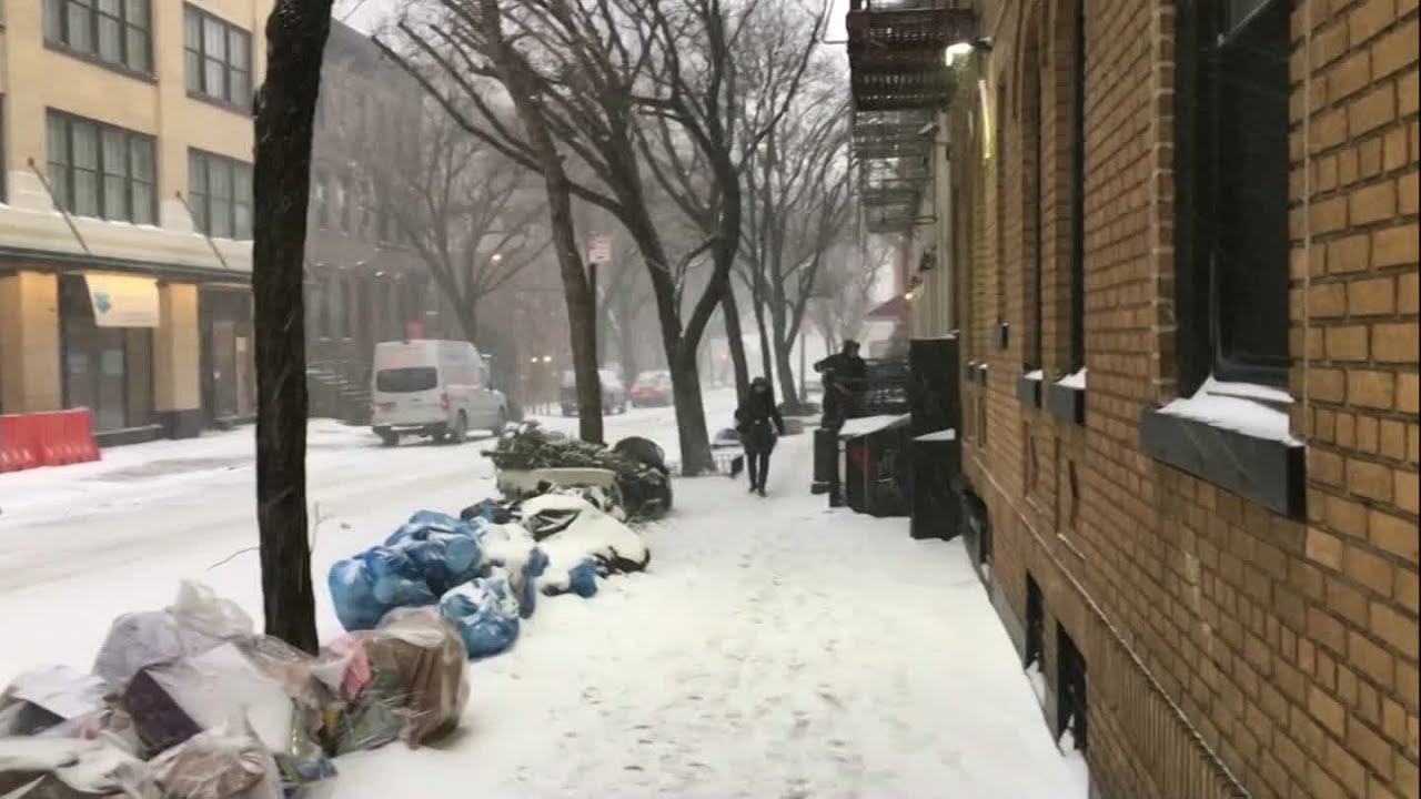 Dave Carlin's Walk To Work In The Storm