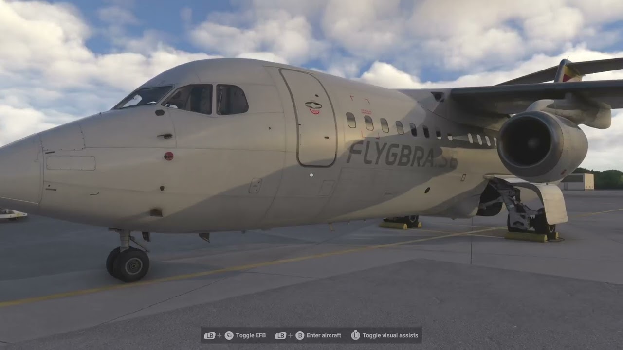 RJ85 ESGG to ESSA Sweden - MSFS 2024