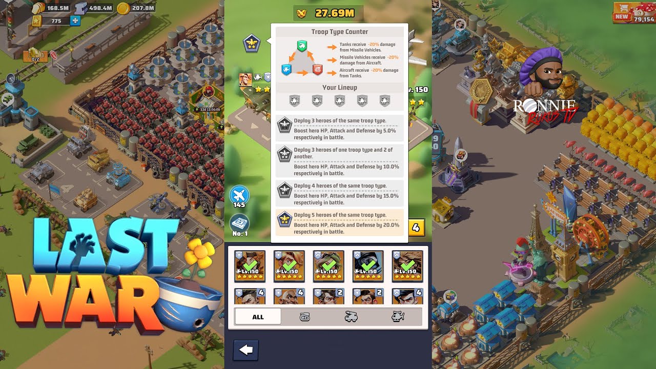 Best Squad Construction for PvP & PvE | Last War