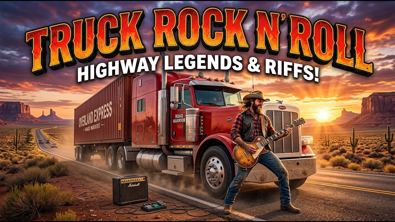 Truck Rock N Roll Highway Playlist – Classic American Rock Songs for Long Drives and Open Road