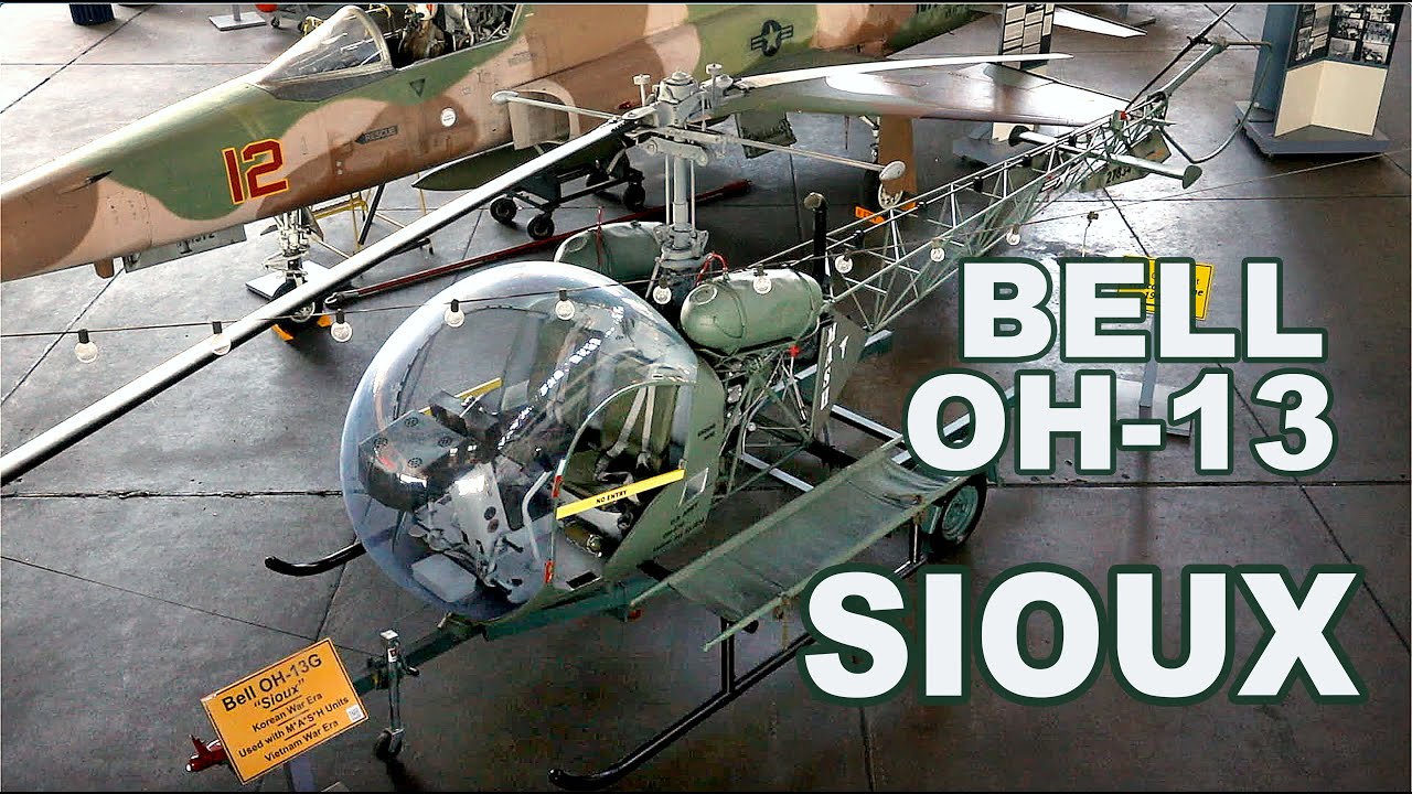 BELL H-13 (Bell 47D) SIOUX AT NAVAL AIR STATION WILDWOOD AVIATION MUSEUM, New Jersey