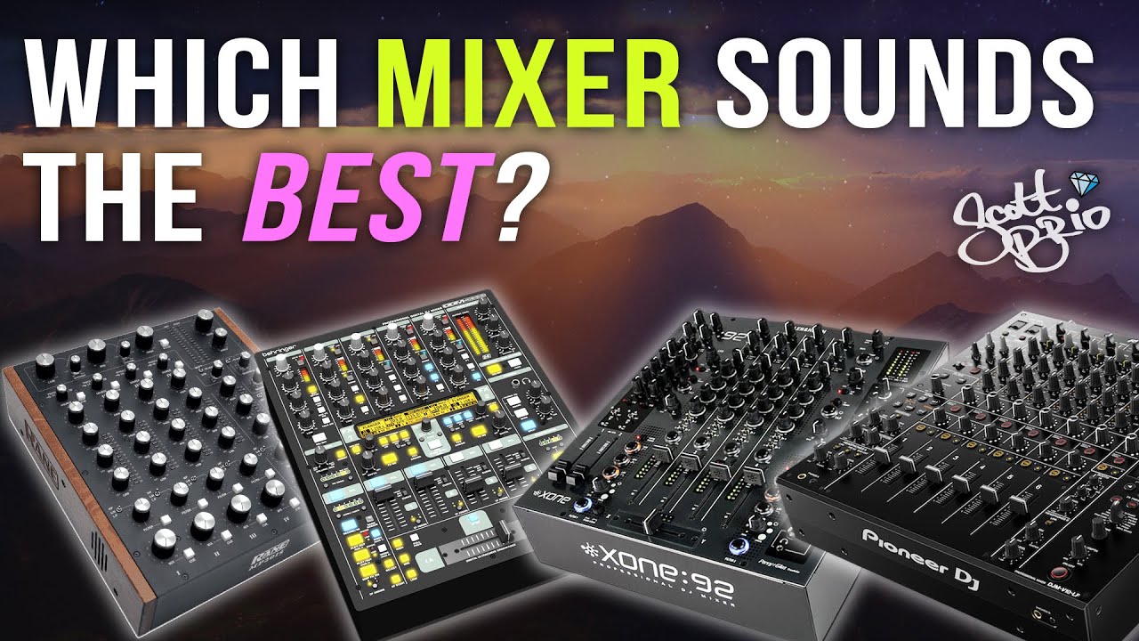 DJ Mixer Shootout #2 //  Pioneer V10, Xone 92, Rane MP2015, Behringer DDM-4000