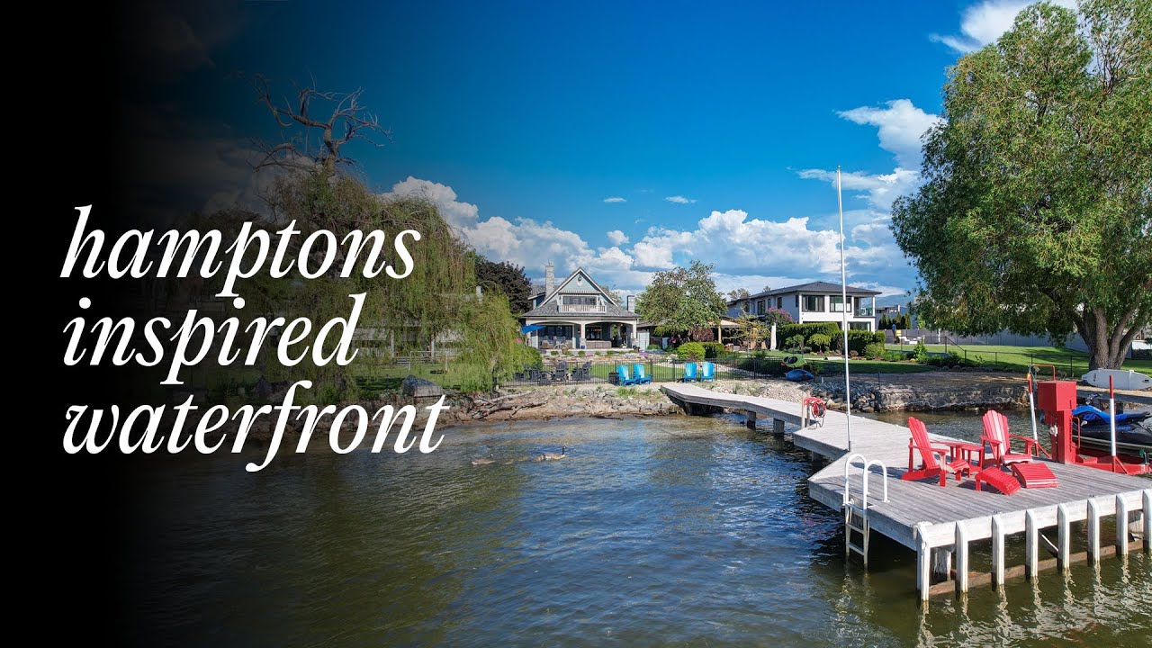 Exquisite Beach House | Okanagan Waterfront | Kelowna Real Estate Films