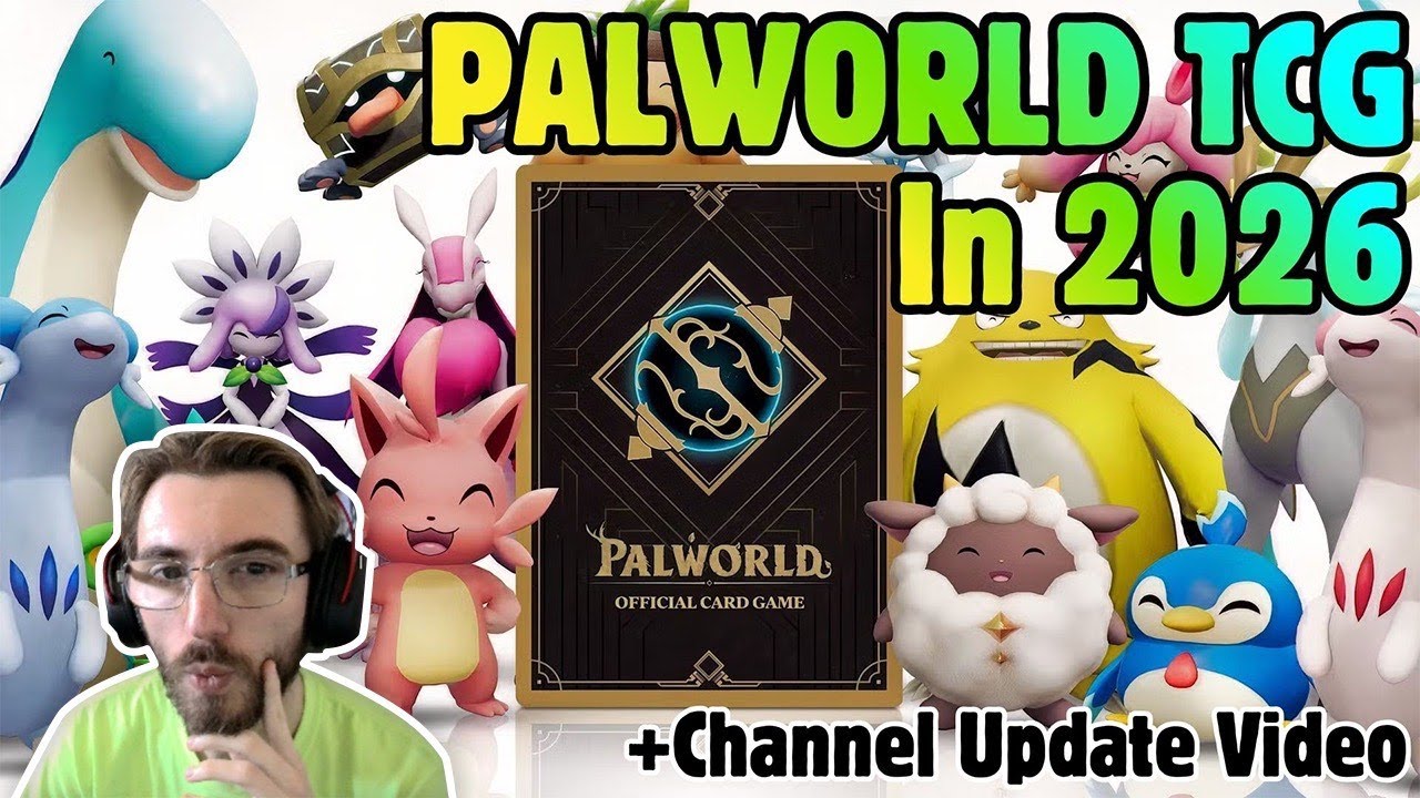 The Palworld TCG Is Coming... Plus Trying New Content on the Channel!