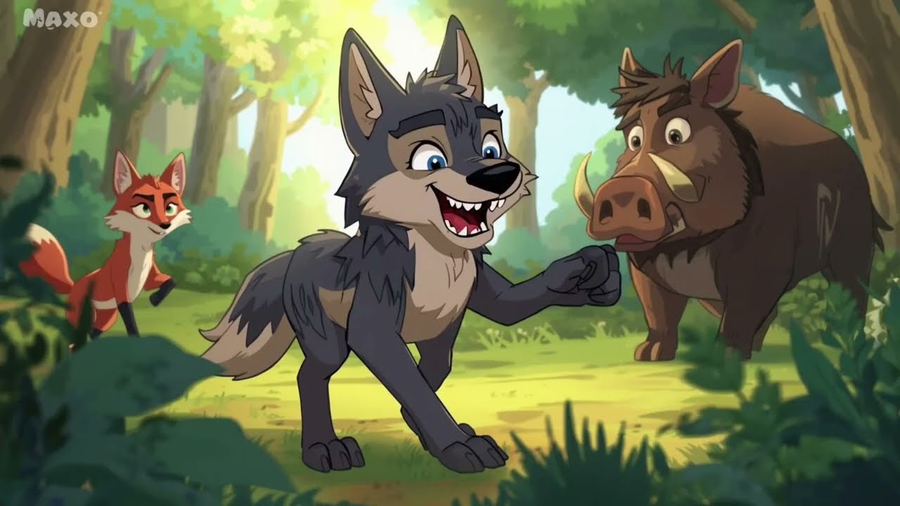 Audiorozprávka pre deti: Vlk Maxo a tajomstvo pravého frajera 🐺