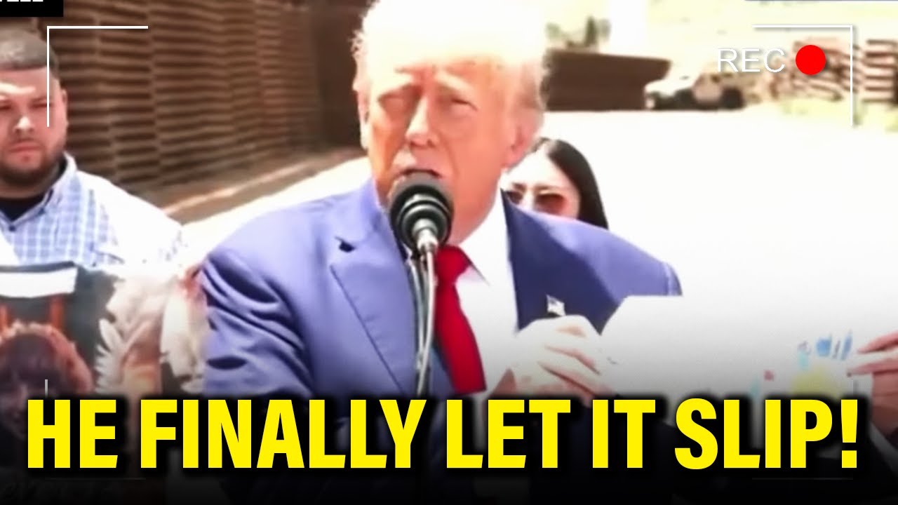 Trump makes FATAL ERROR during RAMBLING speech, internet CATCHES IT