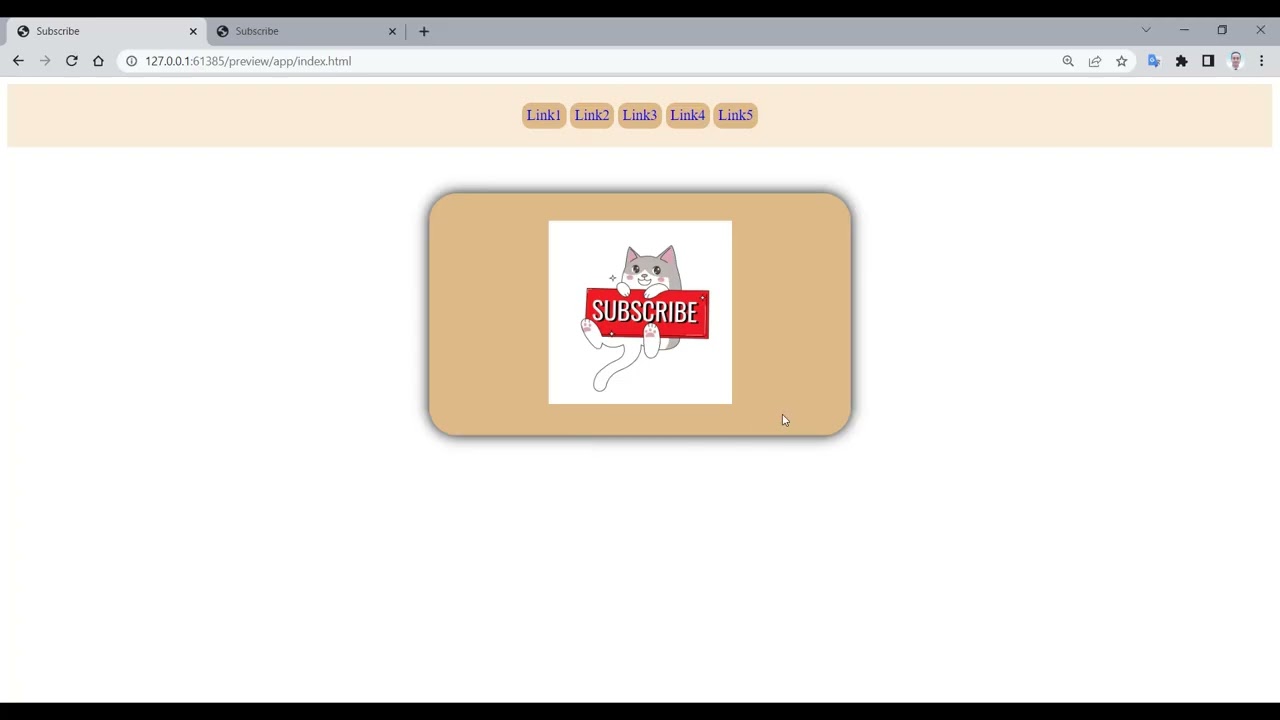 تنسيقات CSS لتحريك مكونات صفحة الويب