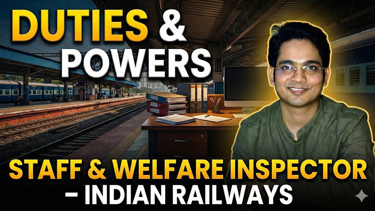 “Railway Staff & Welfare Inspector की असली जॉब क्या है? सच सुनकर आपका नजरिया बदल जाएगा!”