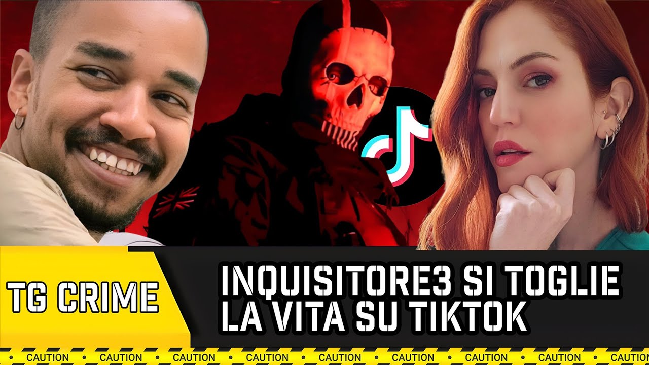 TG Crime: Inquisitore3 si toglie la vita su TikTok la storia di Vincent Plicchi | Notizie True Crime