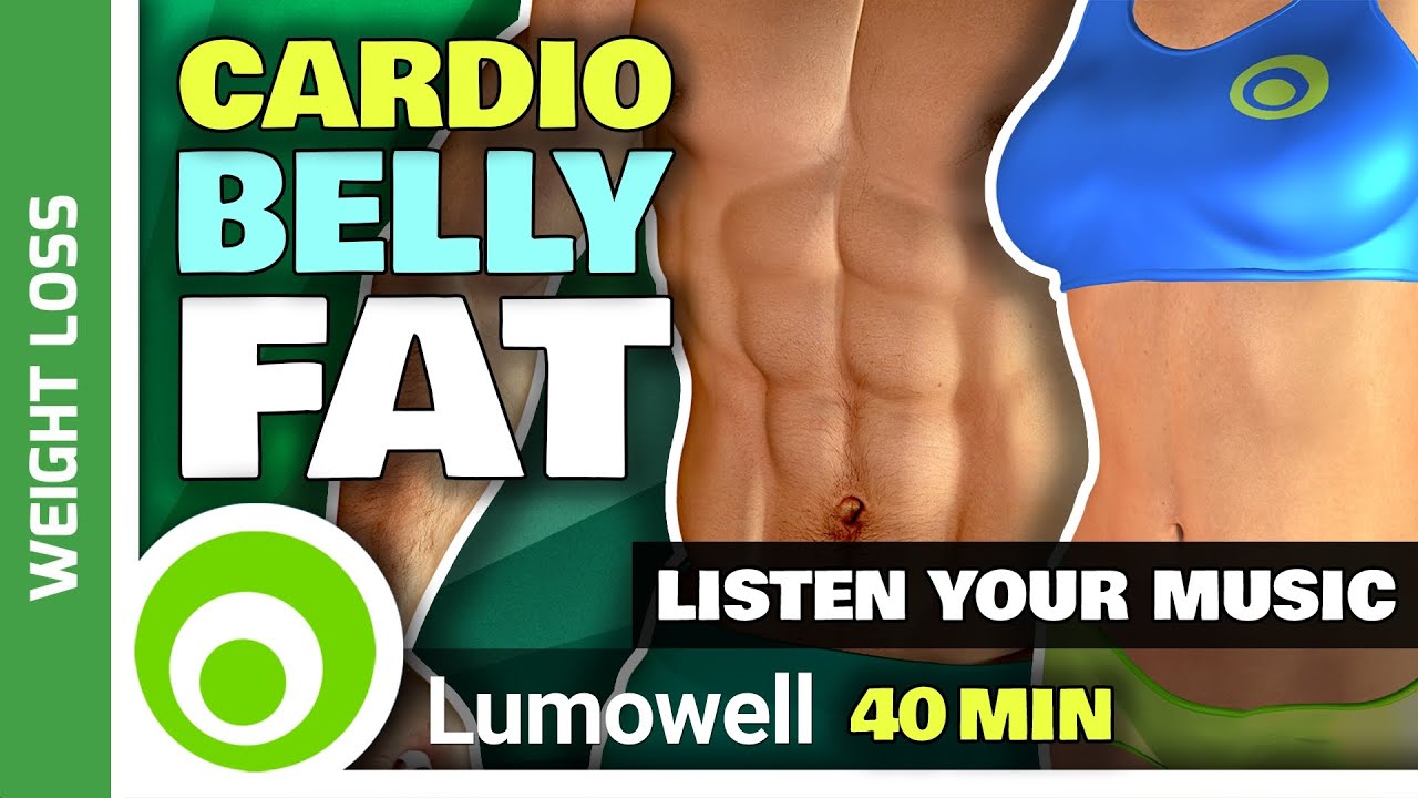 Cardio Abs Workout - Exercises To Lose Belly Fat At Home