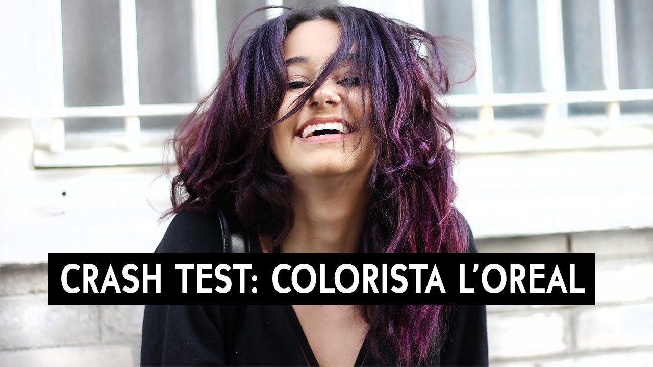 CRASH TEST: COLORISTA L'ORÉAL SUR UNE BRUNE || Lena Situations