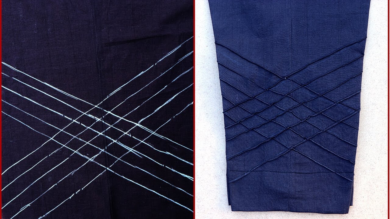 Decent and Sober Trouser Design II Step by step II Latest Design