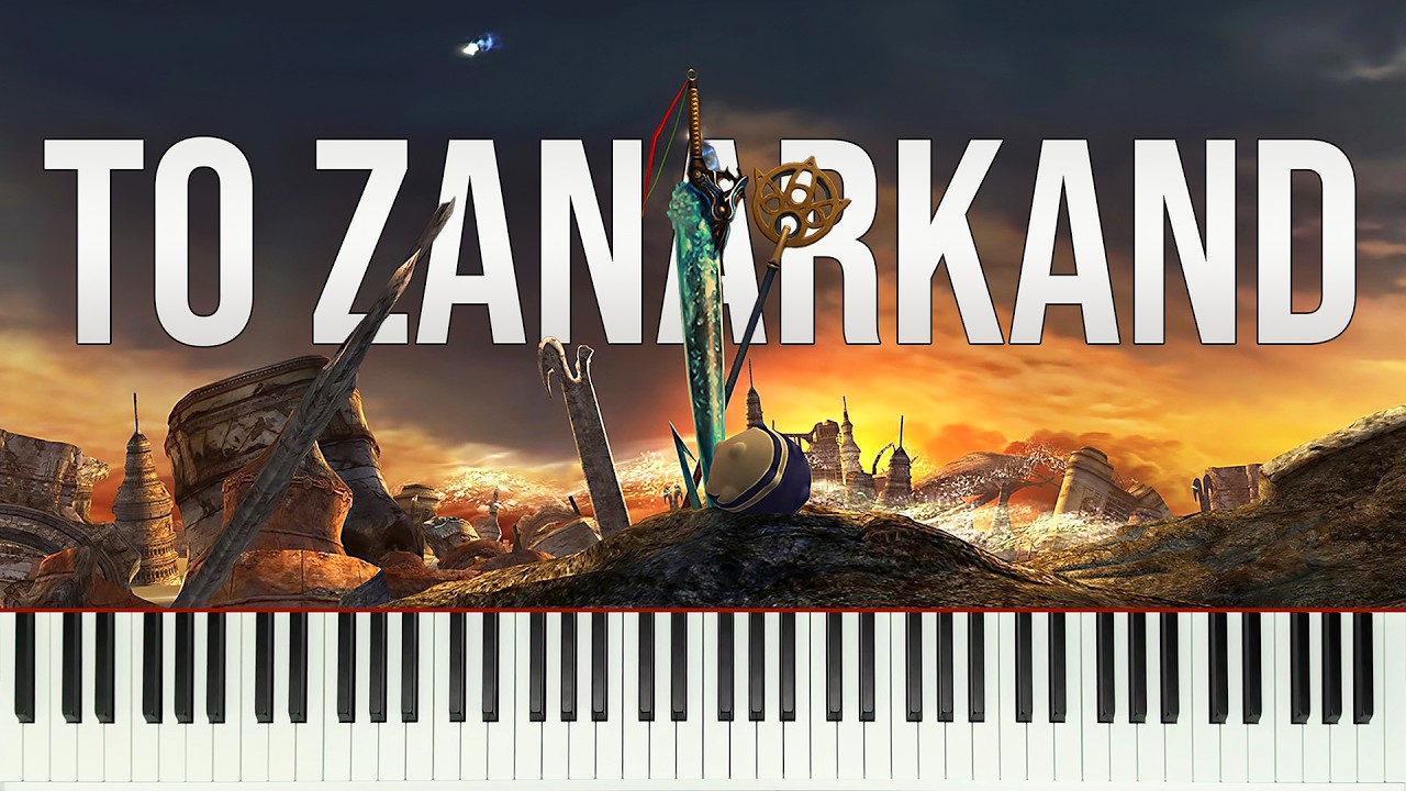 To Zanarkand - Final Fantasy X | Piano Cover (Synthesia)
