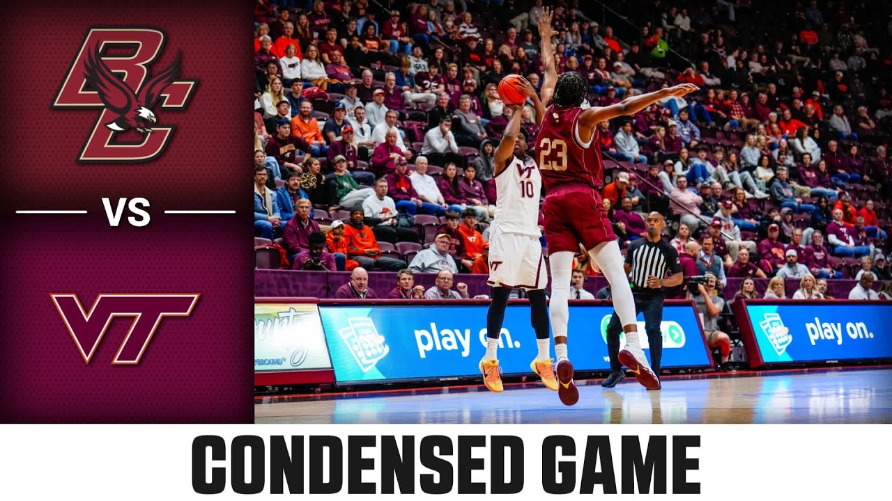 Boston College vs. Virginia Tech Condensed Game | 2025-26 ACC Men's Basketball
