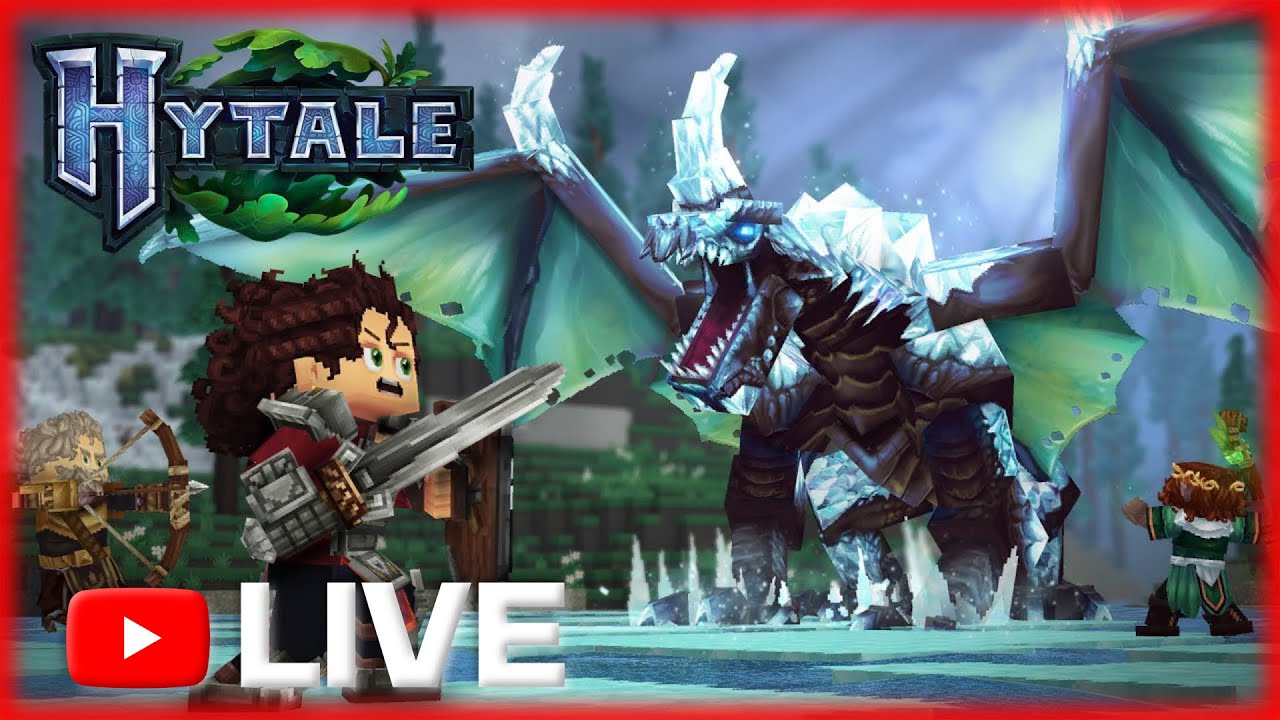 New Rip Off Minecraft Game.... Hytale (Vert Stream)