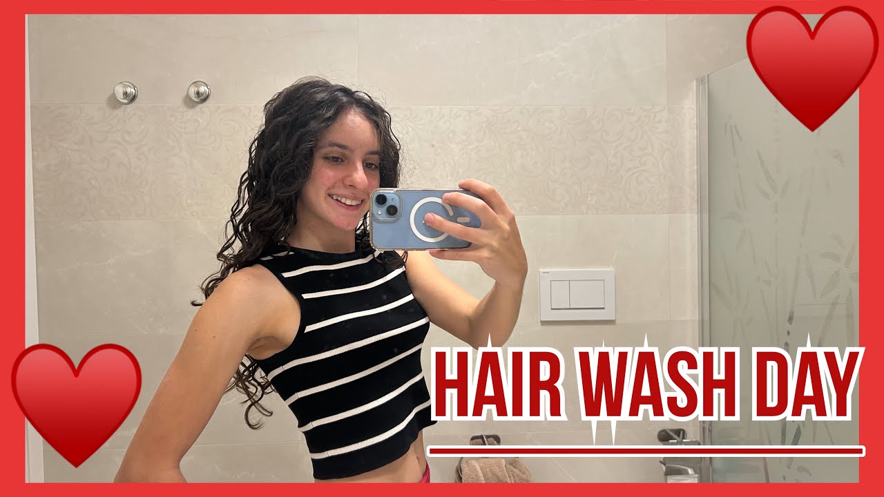 Hair wash day - facciamo lo shampoo e styling insieme 