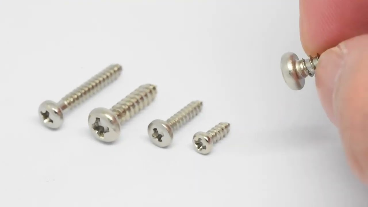 OEM Carbon Steel Galvanized Cross Disc Head Drill Tail Screw Custom Fasteners