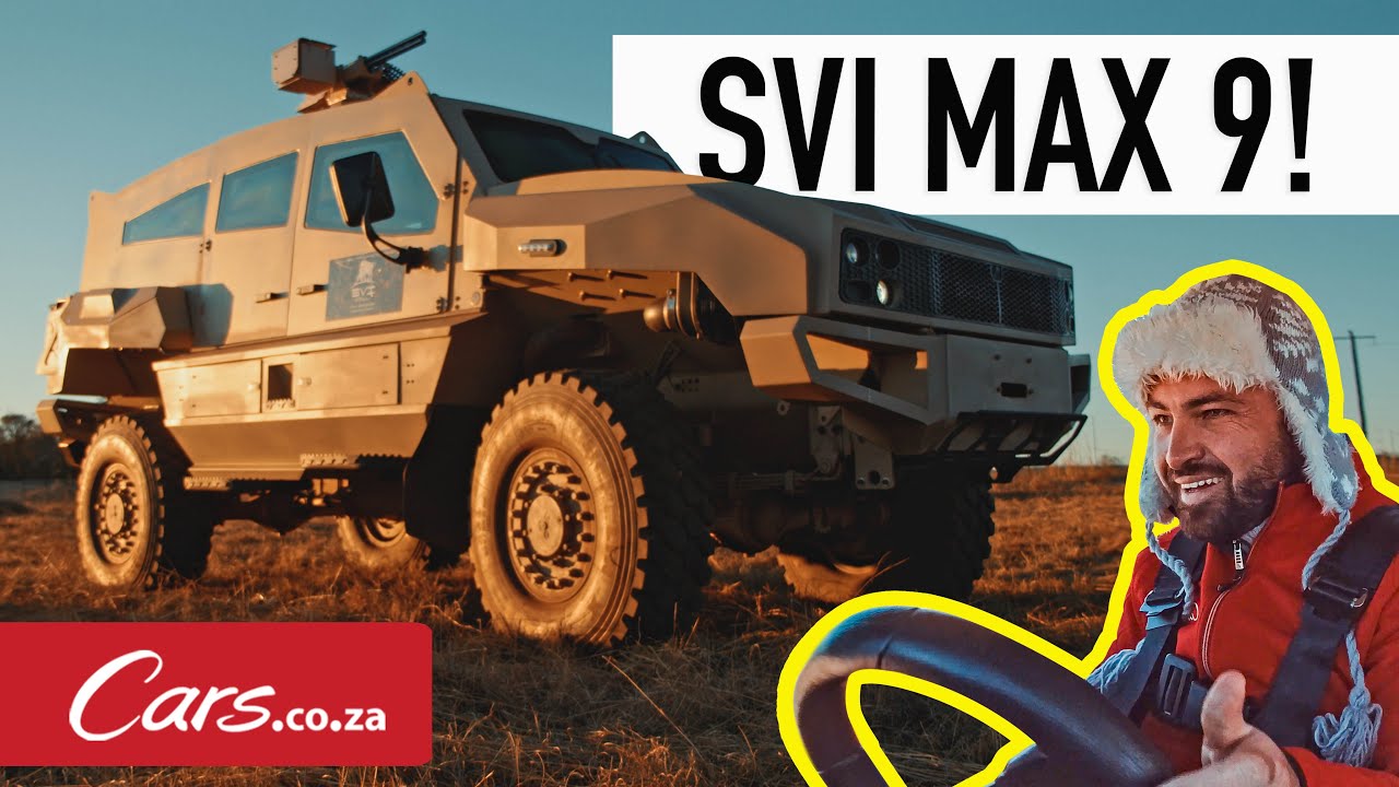 SVI MAX 9 Review - Driving the unstoppable South African 8-tonne military vehicle