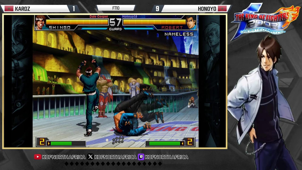 KOF 2002 UM Honoyo Vs Kardz FT10