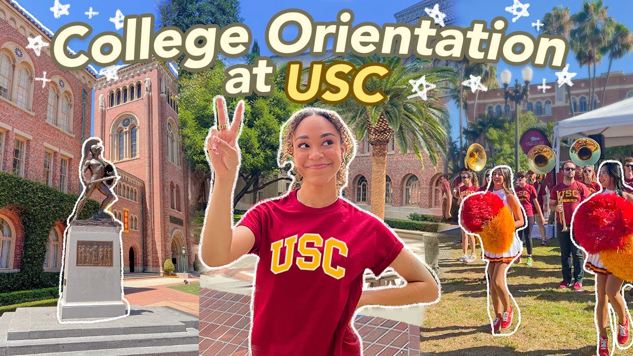 College Orientation VLOG! | USC Freshman Year 💛❤️✌🏽