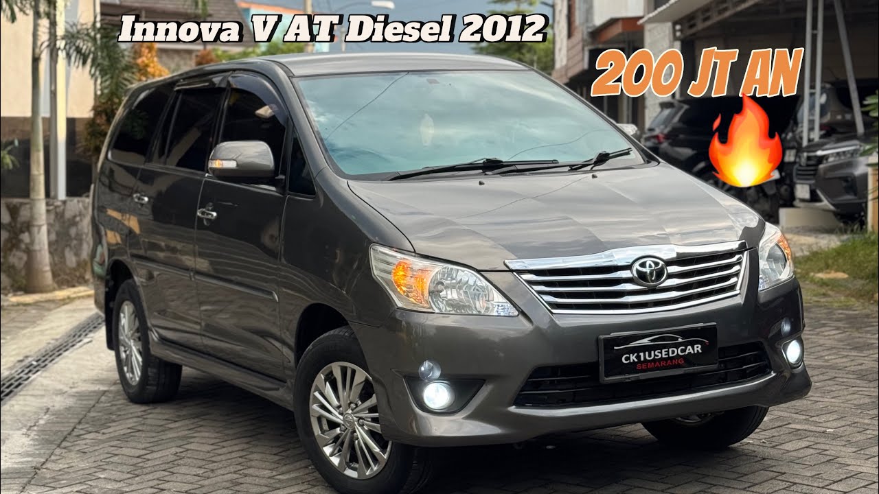 Fs Innova V AT Diesel 2012 Pecinta Bio Solar #innovadiesel #innova2kd