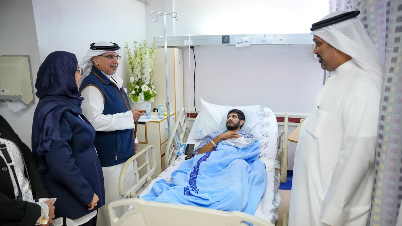 HRH the Crown Prince and Prime Minister visits the Salmaniya Medical Complex