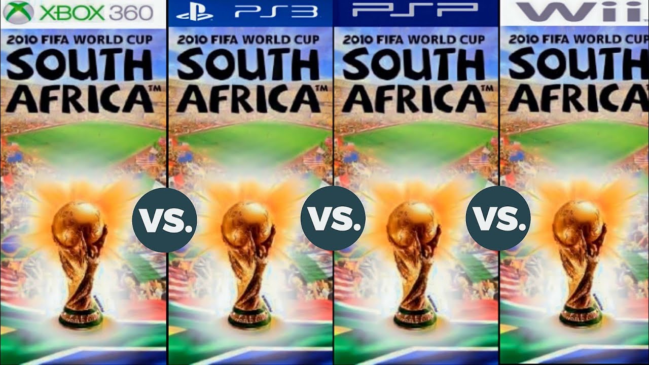 FIFA World Cup 2010 Xbox 360 Vs PS3 Vs PSP Vs Nintendo Wii