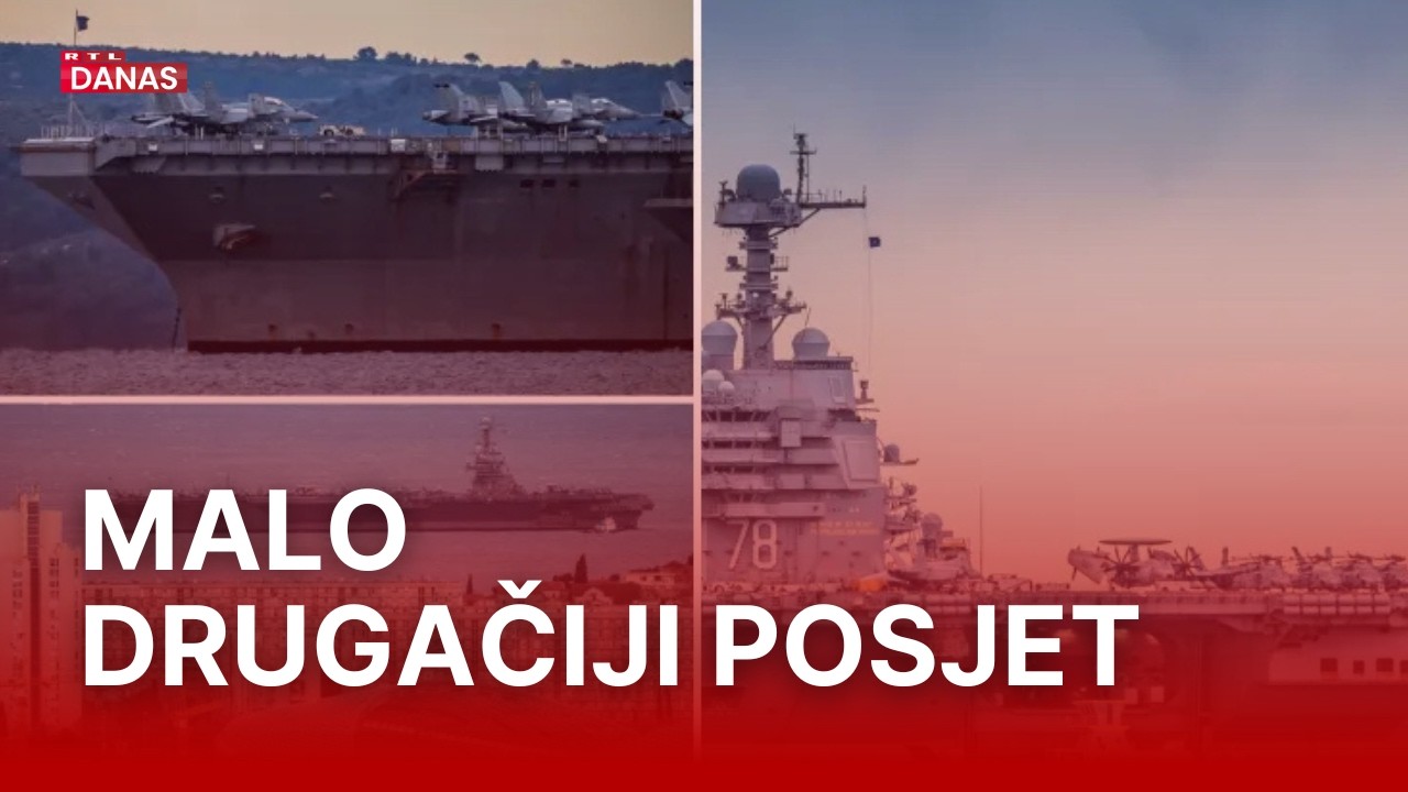 &Scaron;to najveći nosač zrakoplova radi u Splitu u jeku rata? | RTL Danas