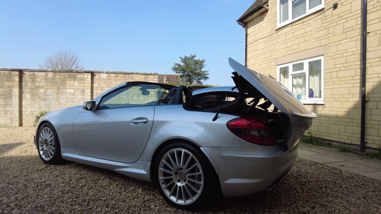2005 Mercedes SLK55 AMG   Cold Start Video