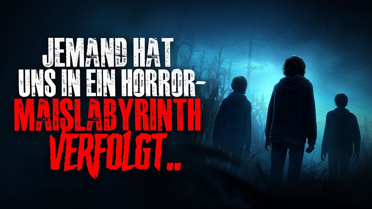 Jemand hat uns in ein Horror-Maislabyrinth verfolgt..