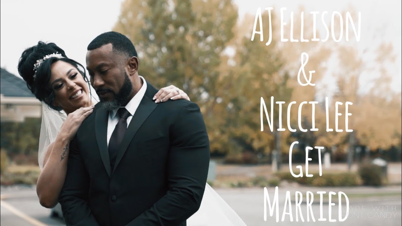 AJ Ellison and Nicci Lee's Wedding Day!
