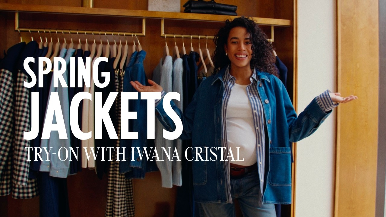Styling Spring Jackets with Iwana Cristal | S&eacute;zane