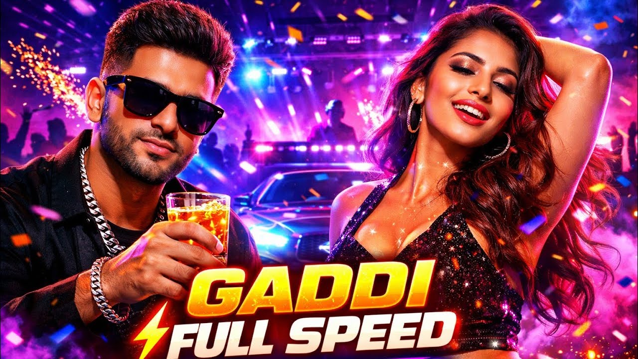Gaddi Full Speed 🚗🔥 | Punjabi Party Song 2026 | Night Club Vibes