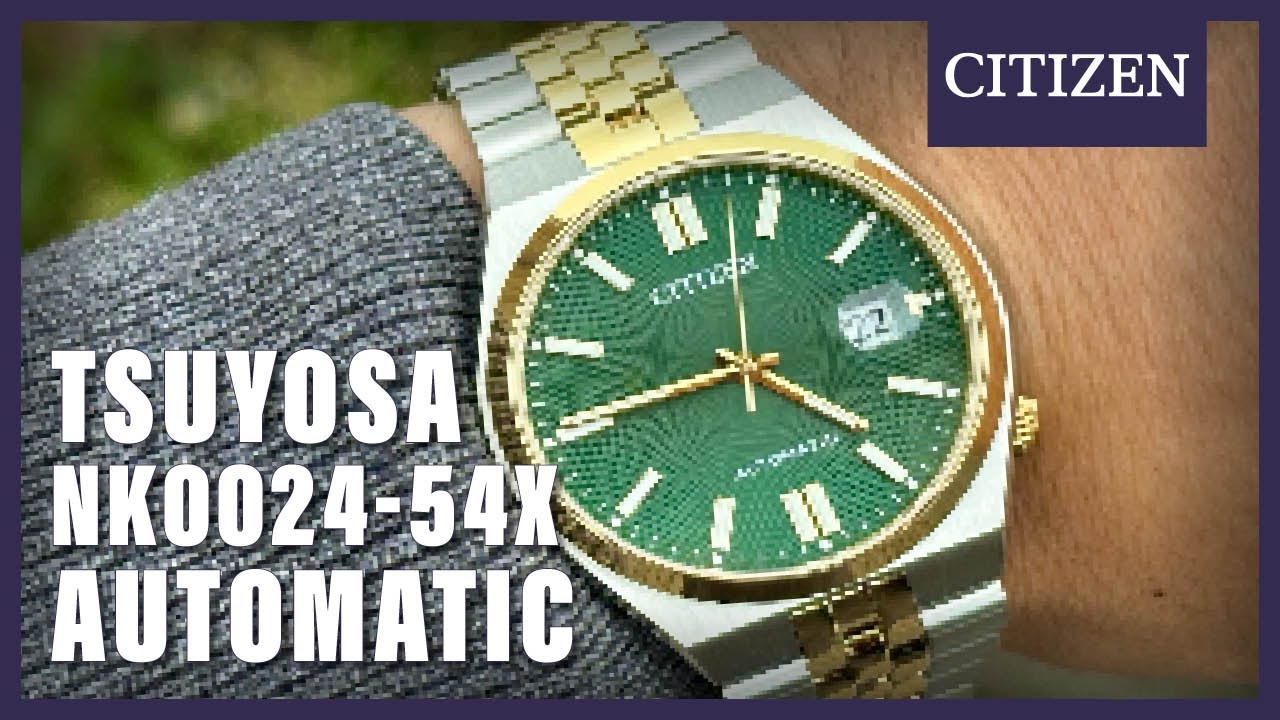 Unboxing The New Citizen Tsuyosa NK0024-54X