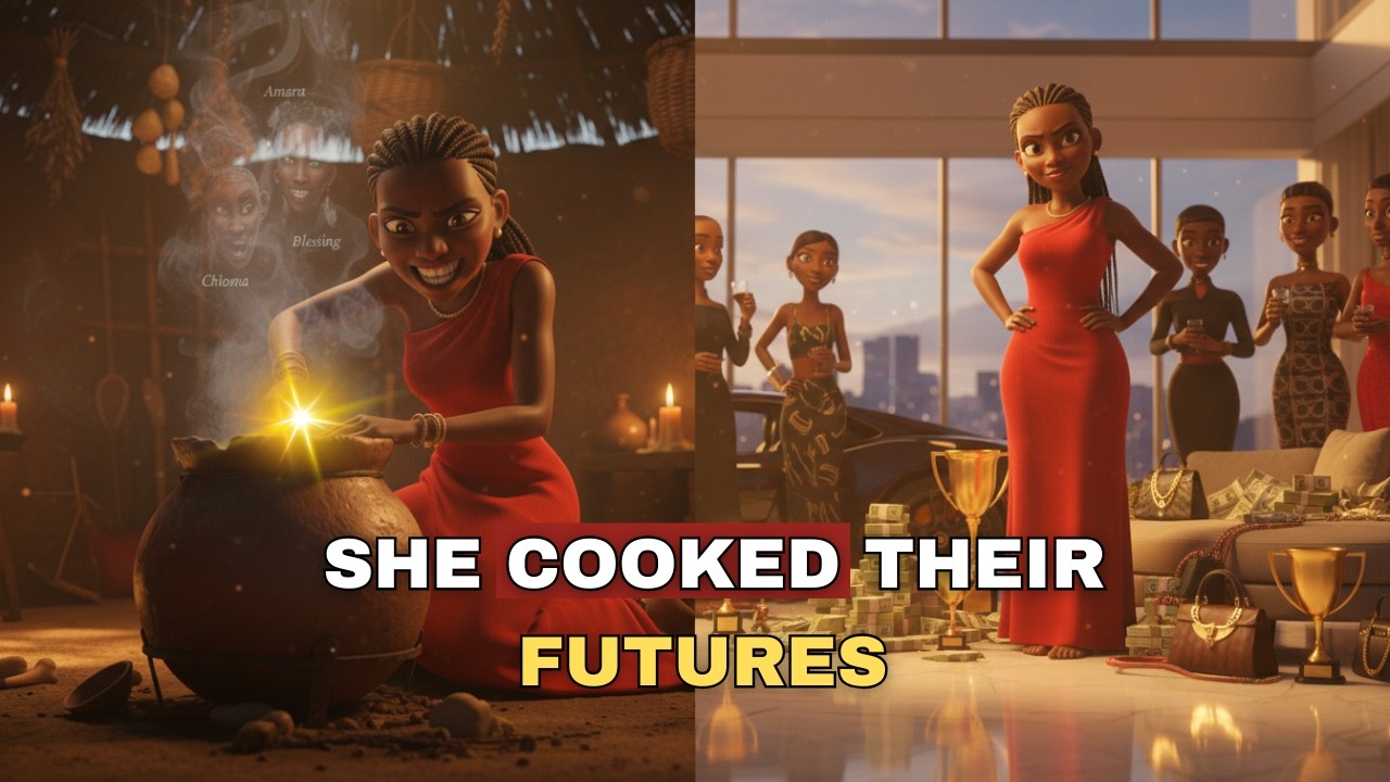SHE BOILED HER BEST FRIENDS’ SOULS TO GET RICH #africanstories  #nollywooddrama
