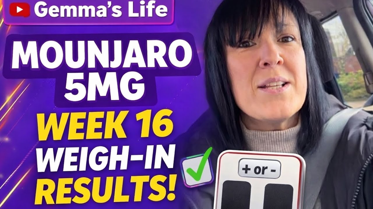 Mounjaro 5mg - Weigh Day - Week 16 👍👎