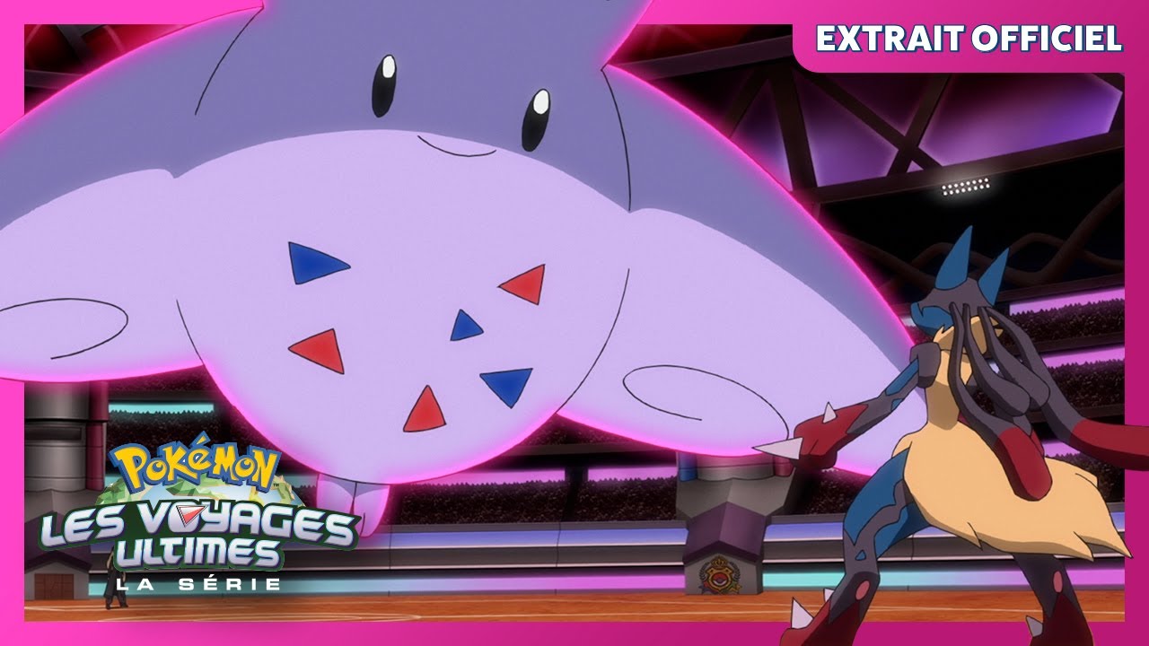 Méga-Lucario contre Togekiss Dynamax | La série : Pokémon, les voyages ultimes | Extrait officiel