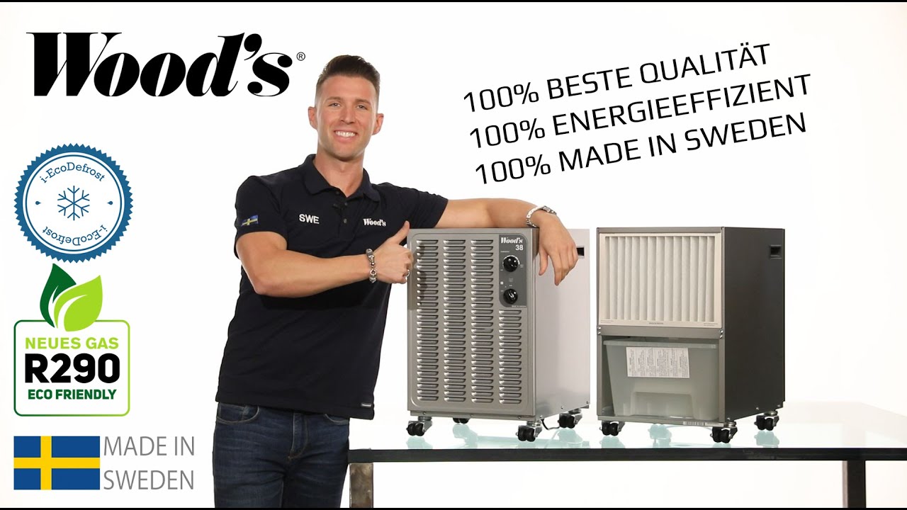 Luftentfeuchter Wood`s SW-Versionen 100% Qualität | 100% zuverlässig und energieeffizient